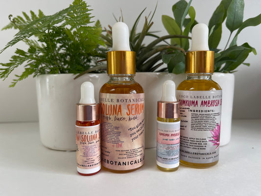 Serum Set GLOW SOLUNA + KUMKUMA AMBROSIA