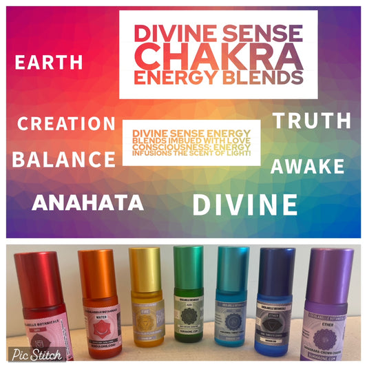 Set, Seven Chakra Oils